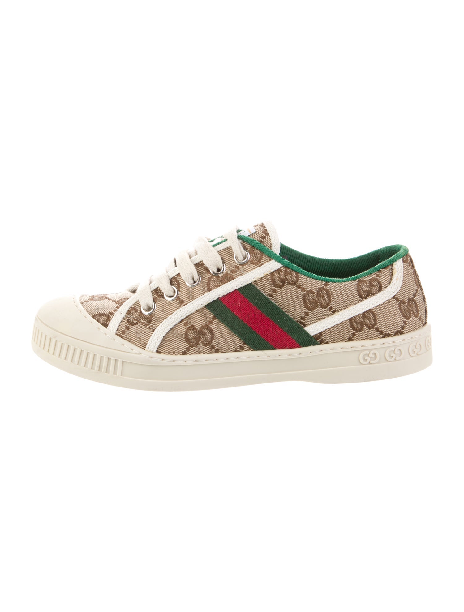 Gucci Toddler Boys' Neutral-Patterned Gucci Ace Sneaker