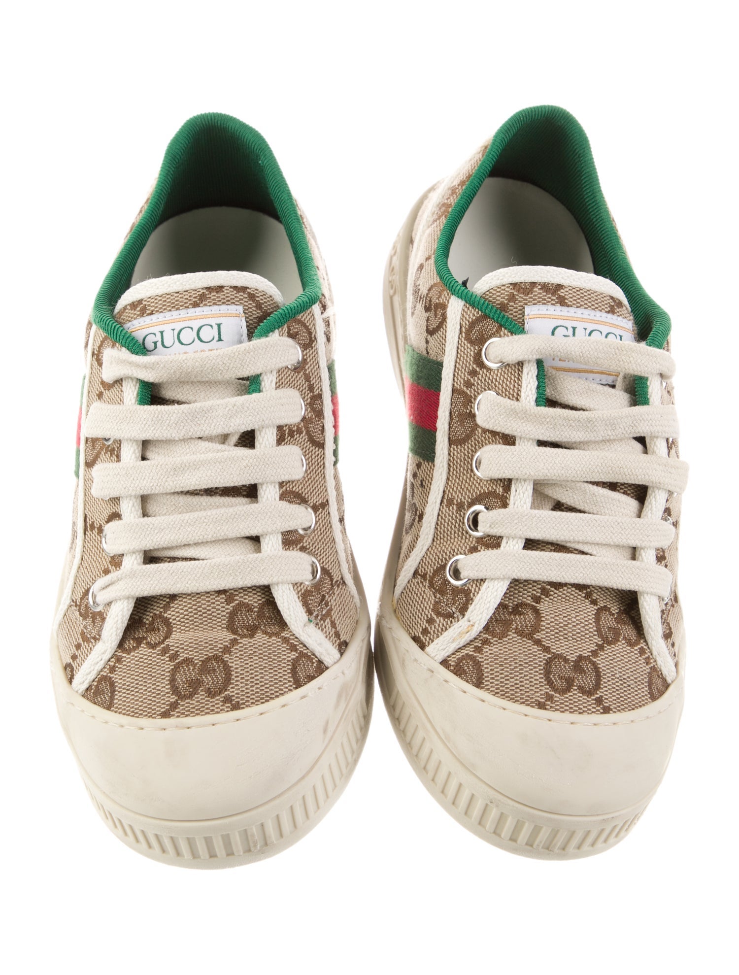 Gucci Toddler Boys' Neutral-Patterned Gucci Ace Sneaker