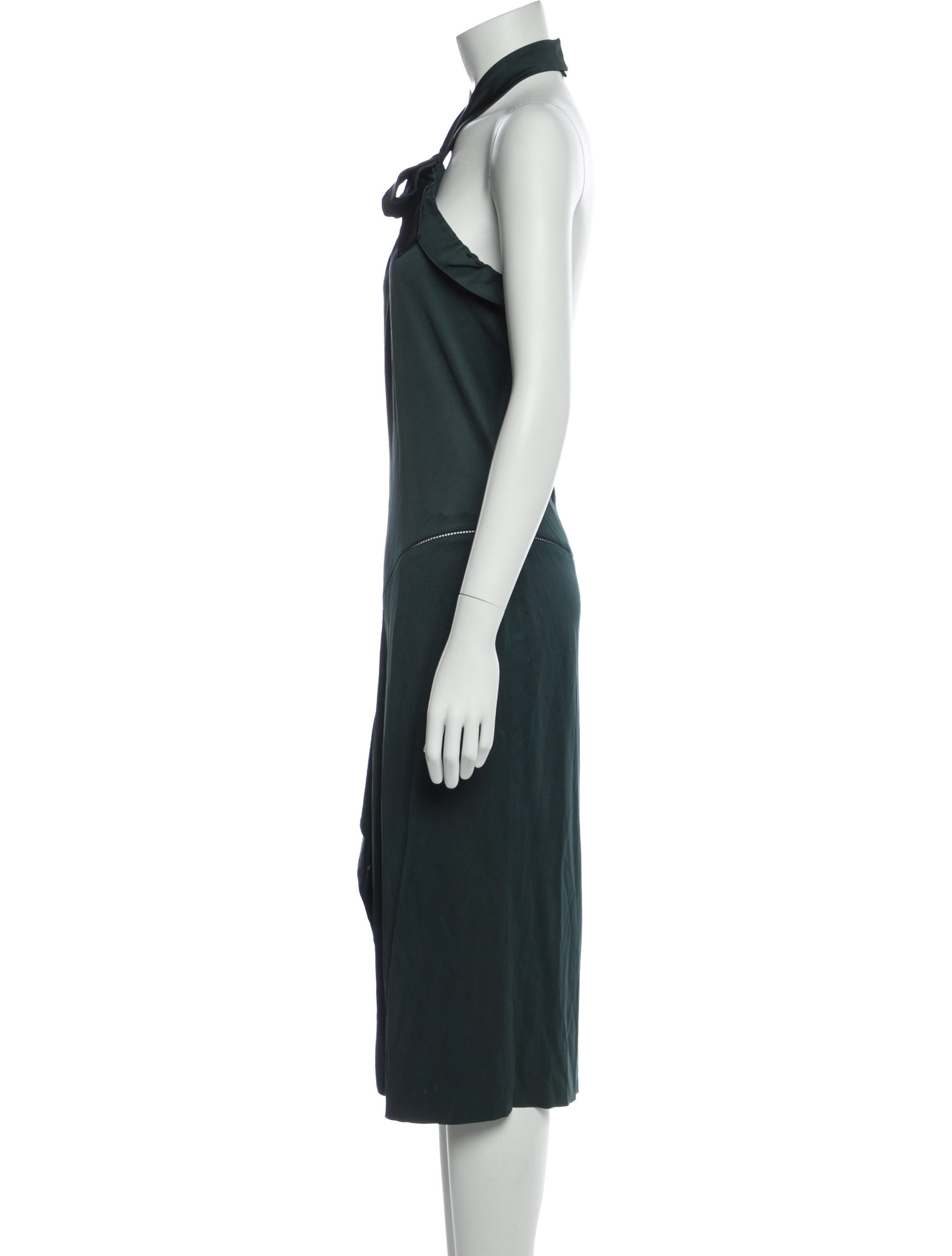 Gucci Halterneck Midi Length Dress