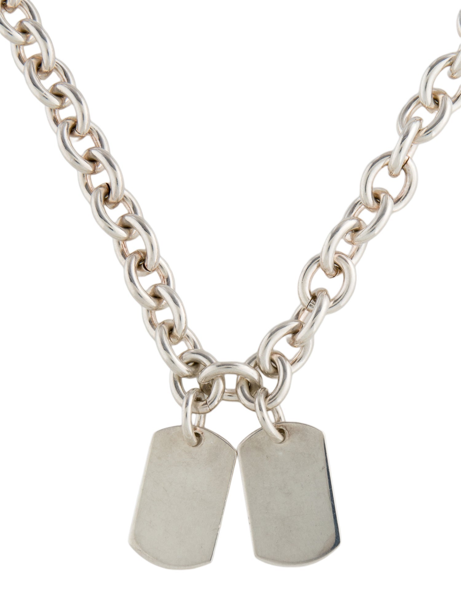 Gucci Dog Tag Collar Necklace