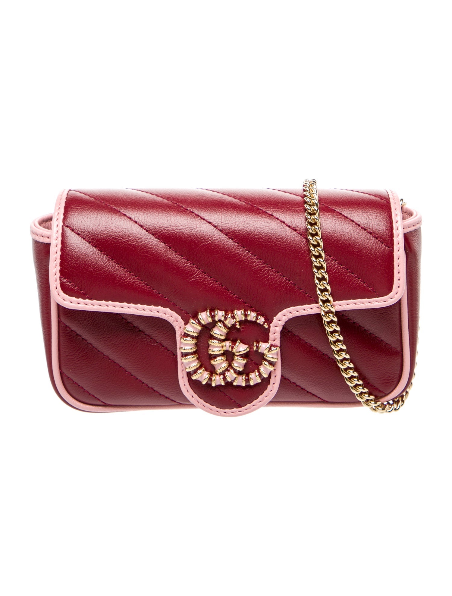 Gucci Double G Marmont Super Mini w/ Tags