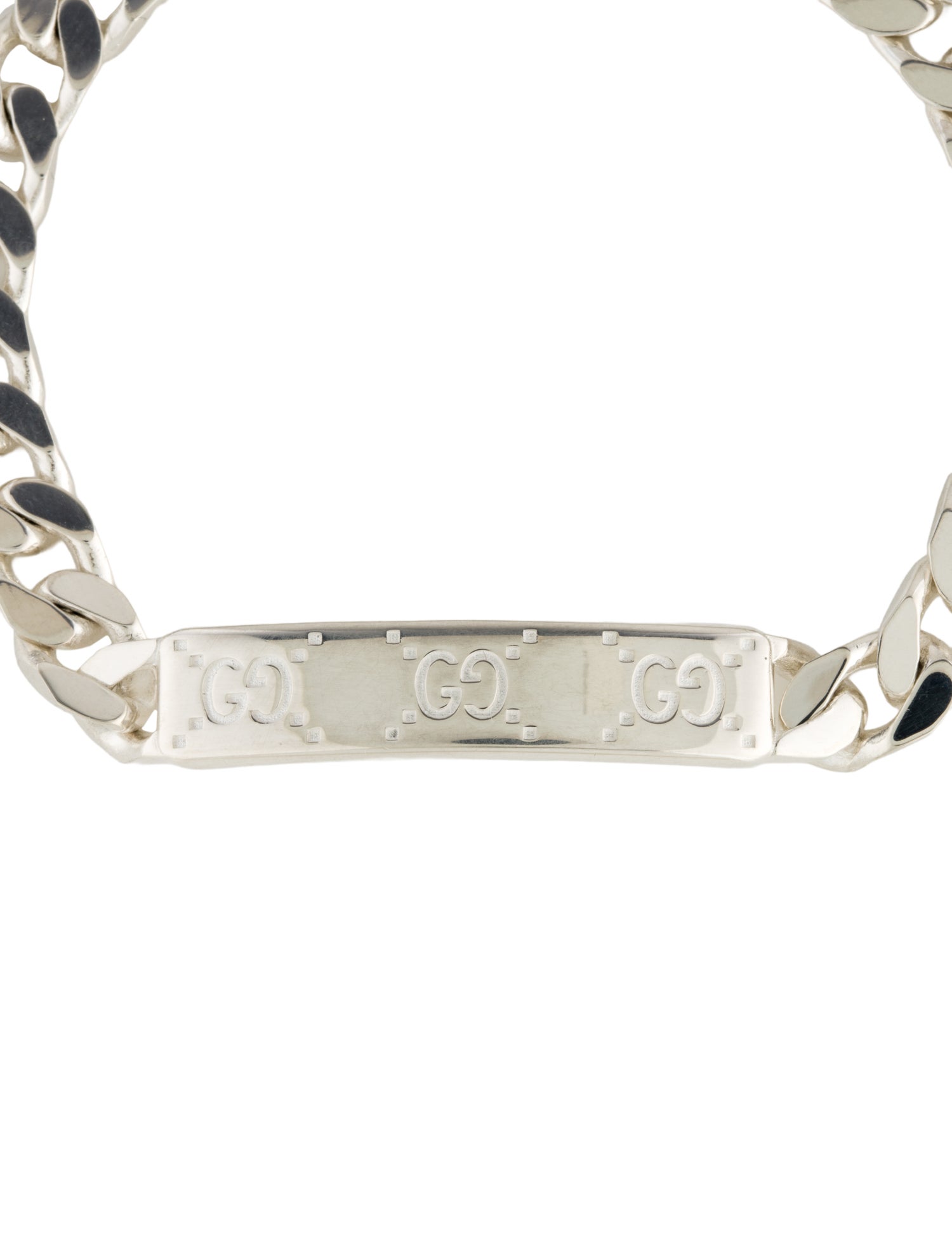 Gucci ID Bar Link Bracelet