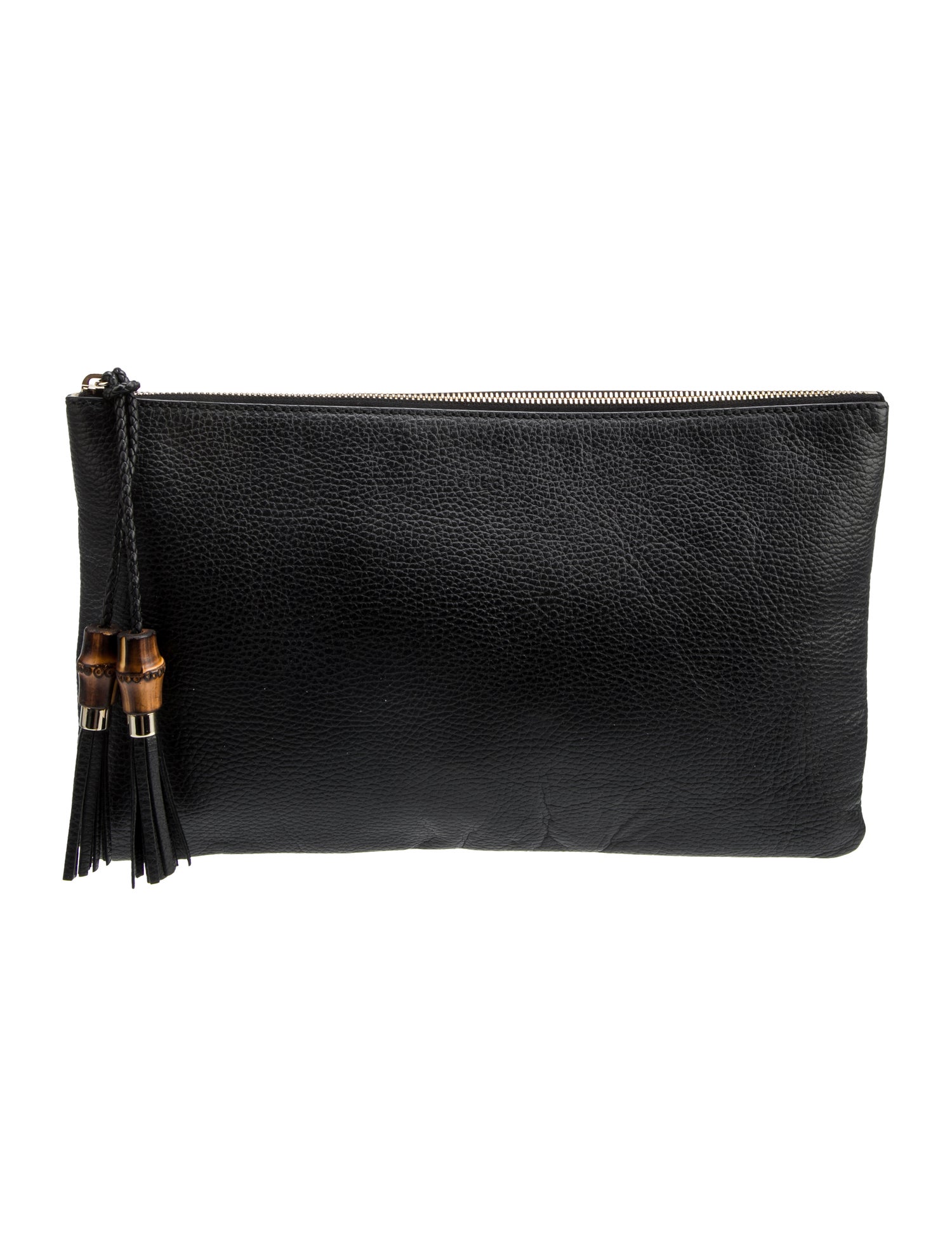 Gucci Bamboo Bamboo Tassel Clutch