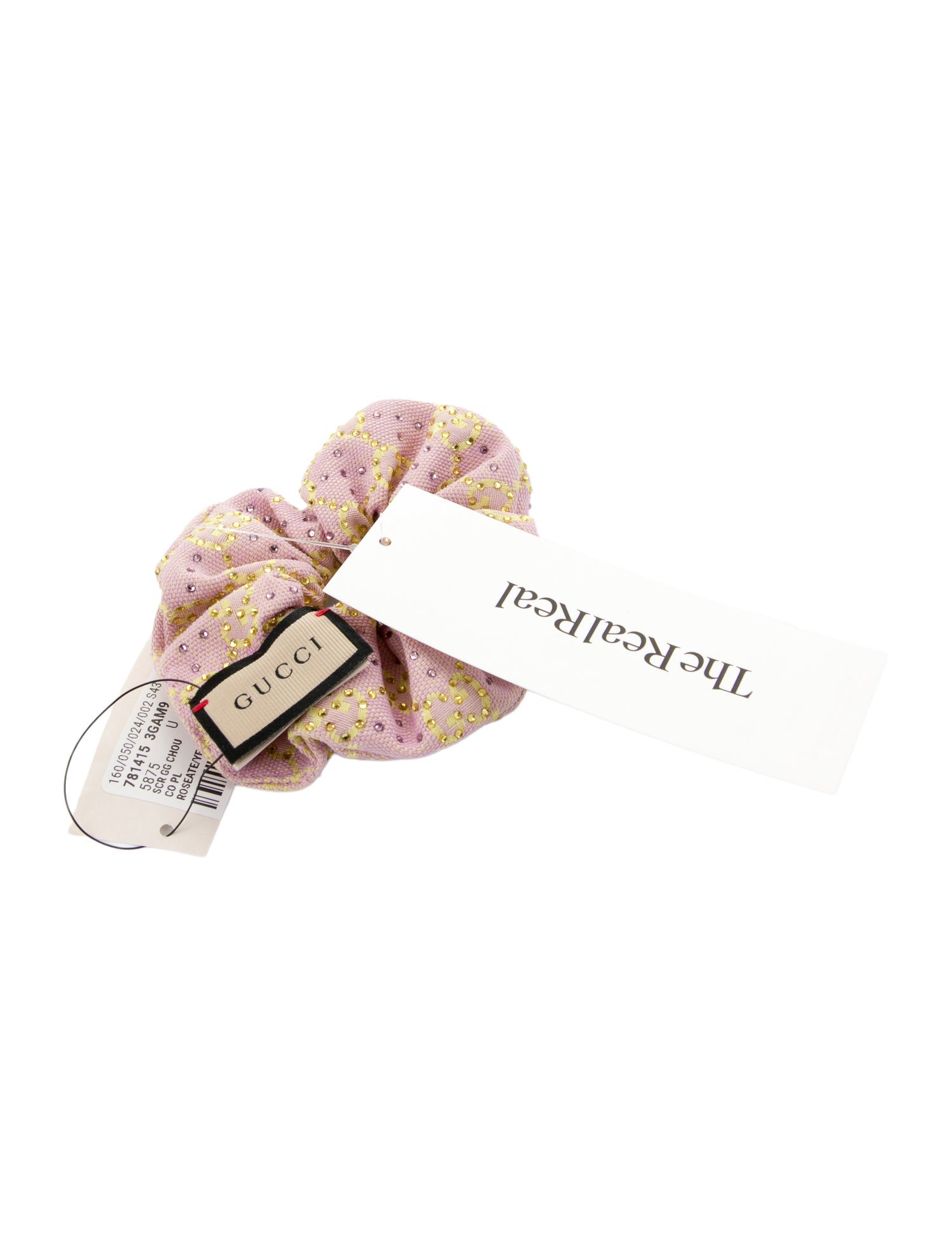 Gucci Glitter Accent Scrunchy w/Tags