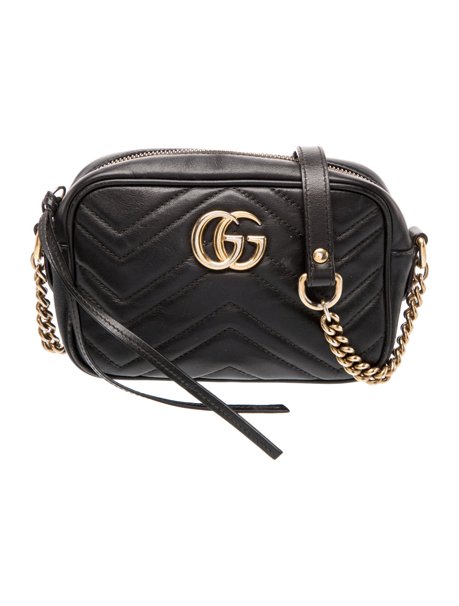Gucci Leather Marmont Small