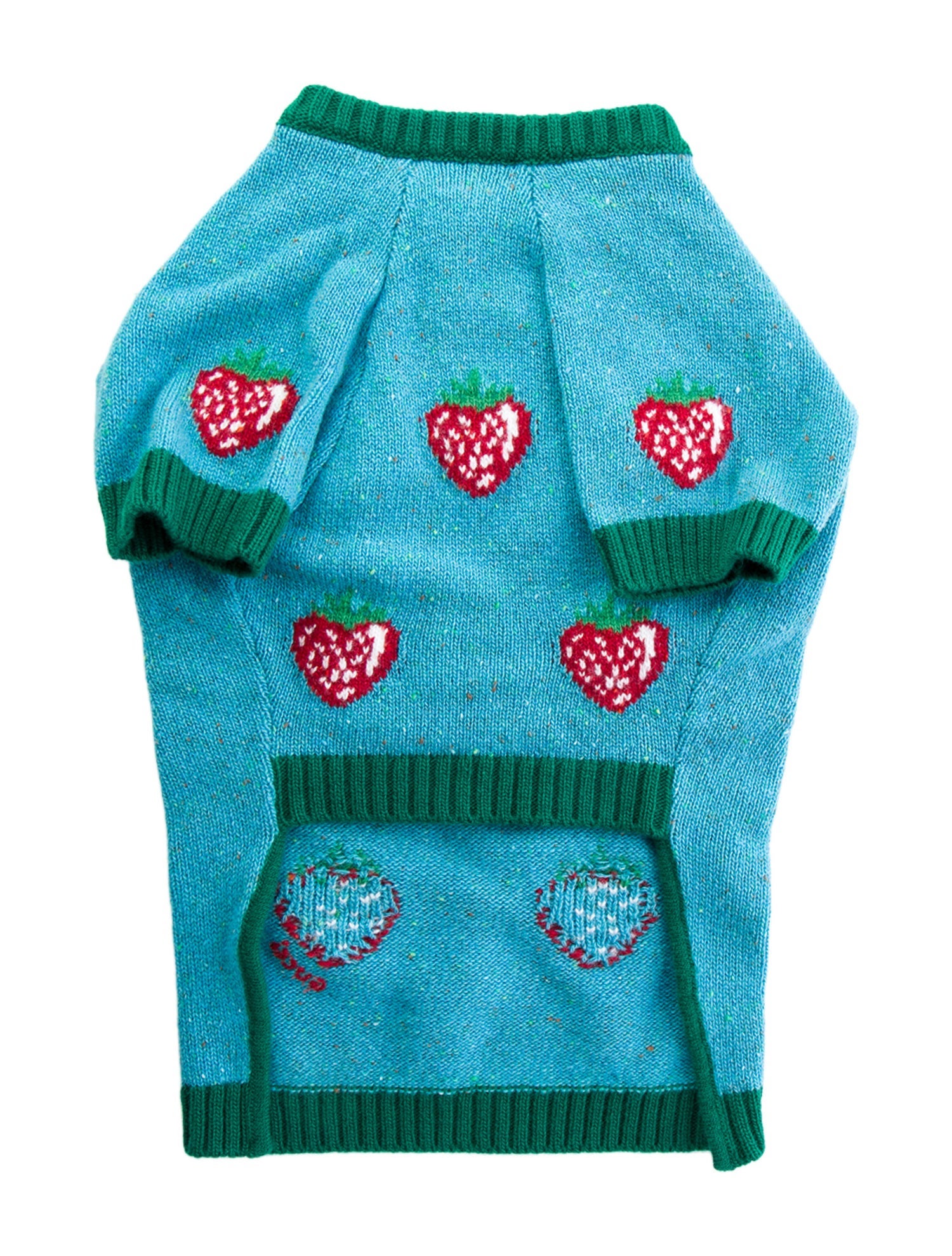 Gucci Dog Strawberries Pet Sweater