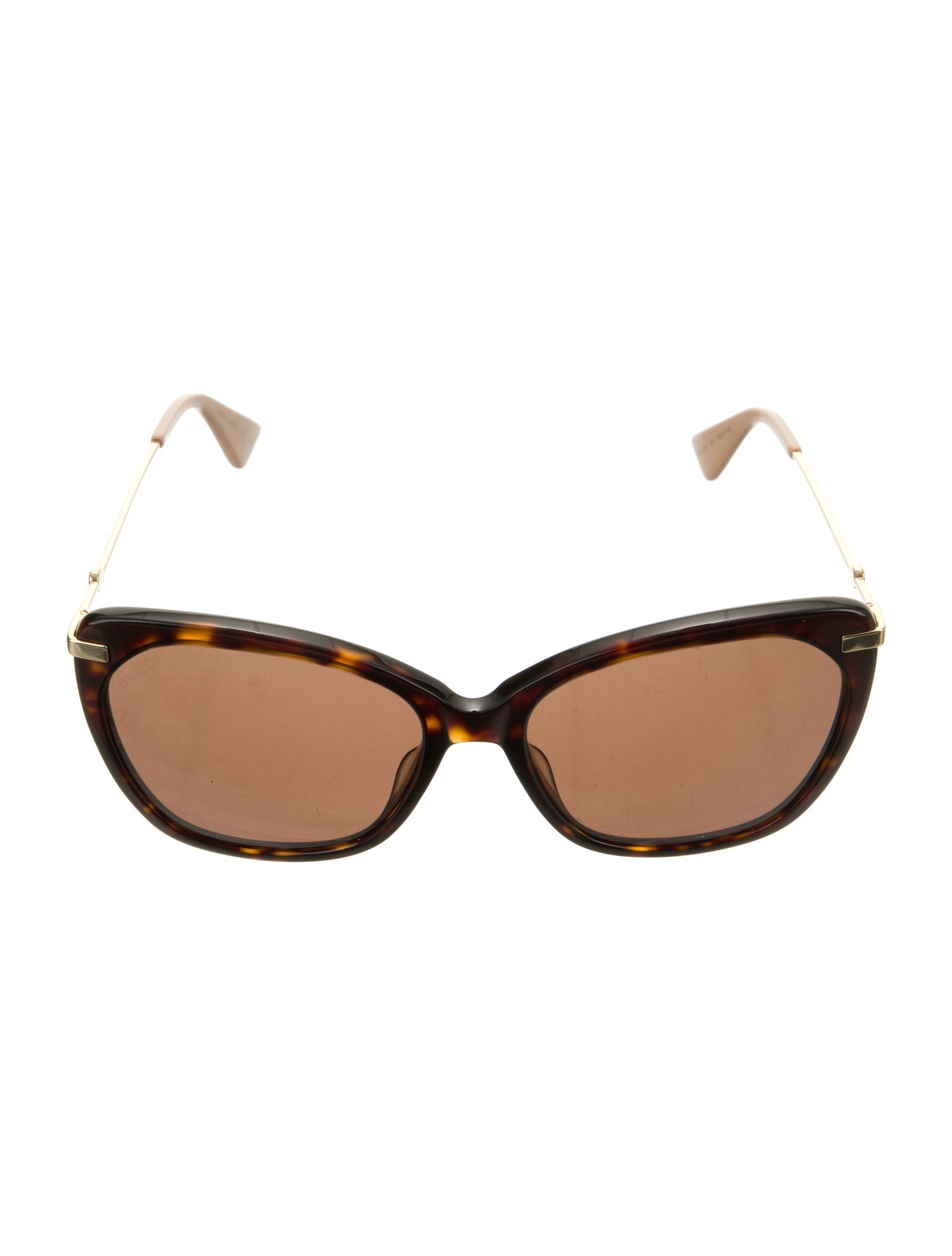 Gucci Web Accent Cat-Eye Sunglasses