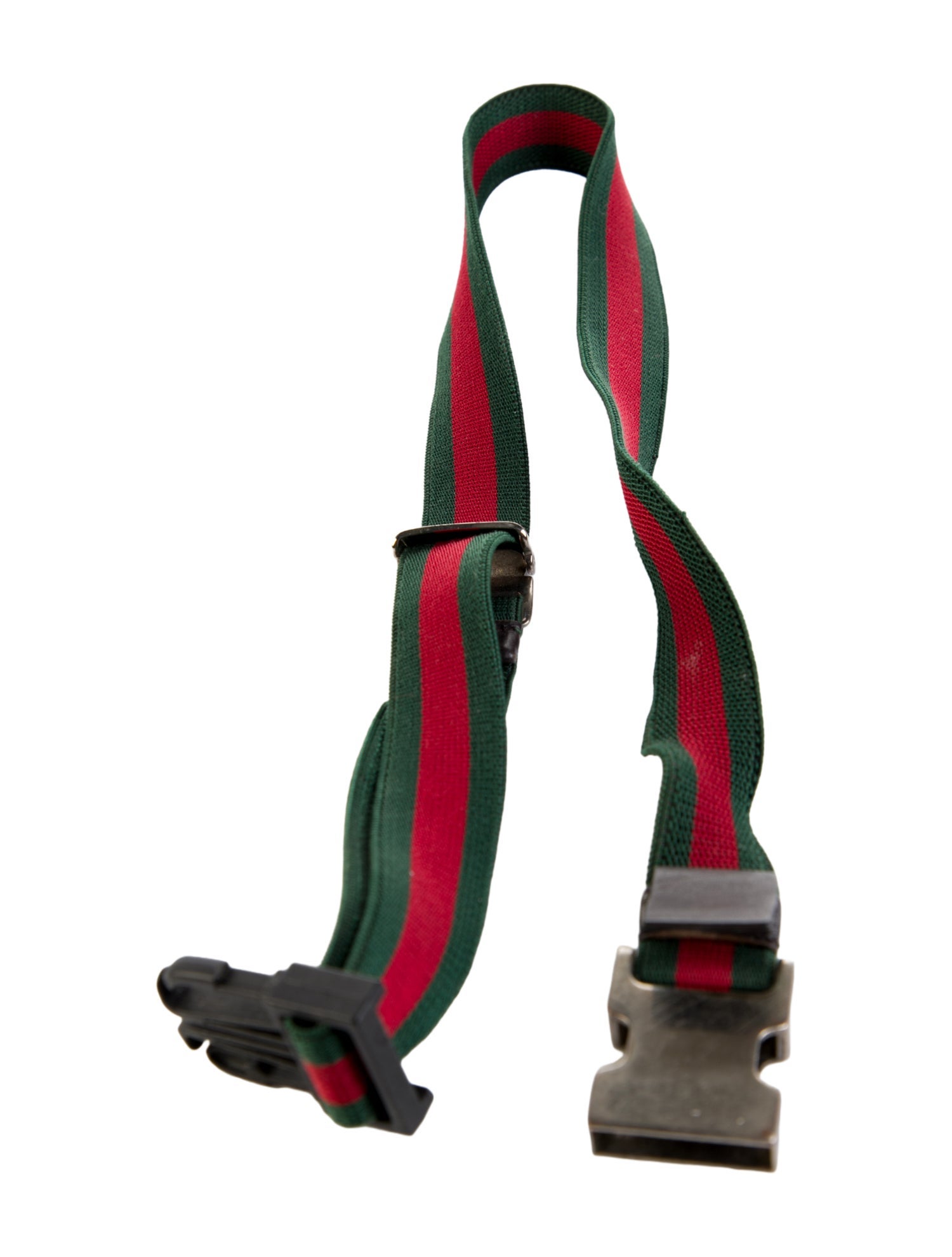 Gucci Web Accent Elastic Belt