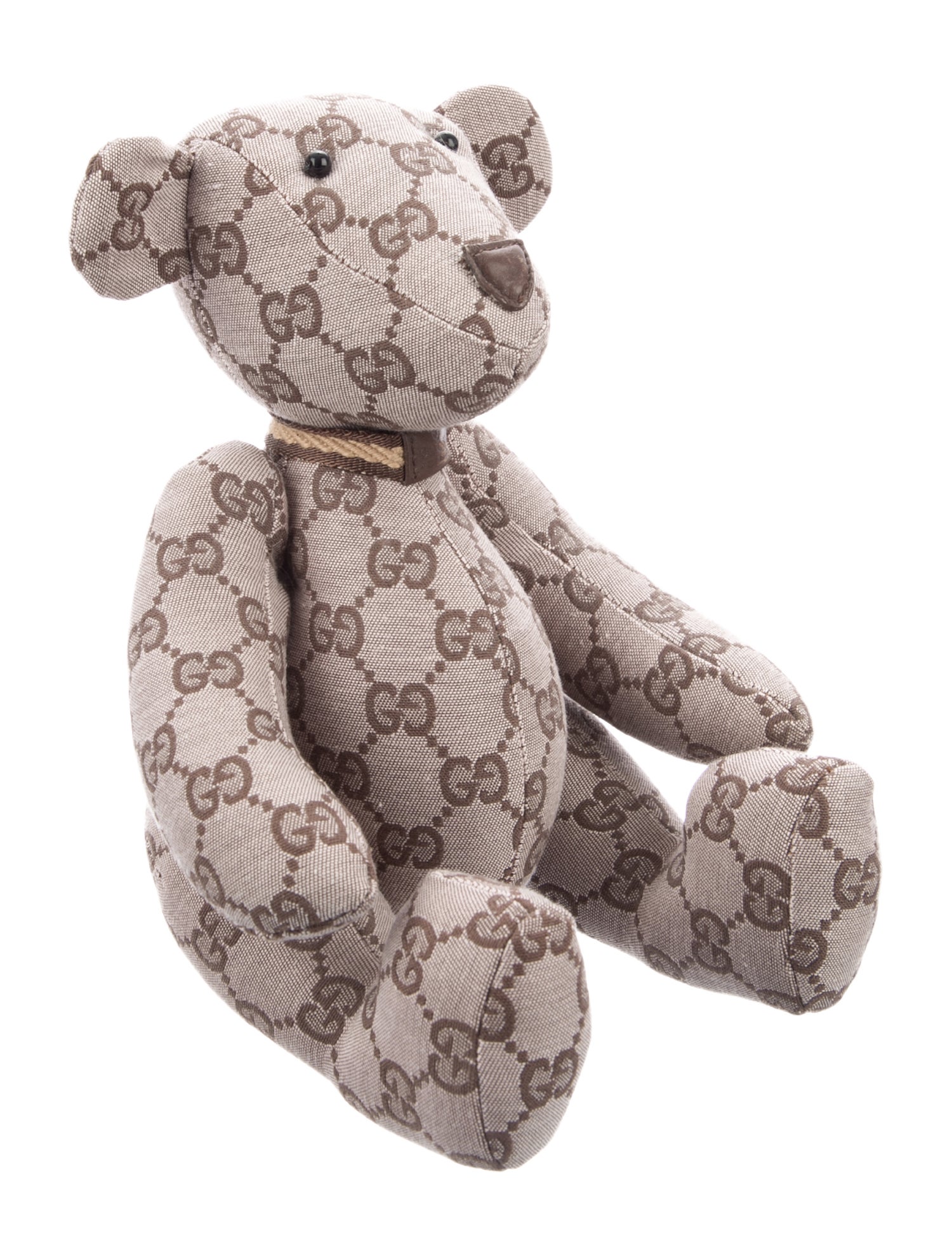 Gucci Monogrammed Teddy Bear