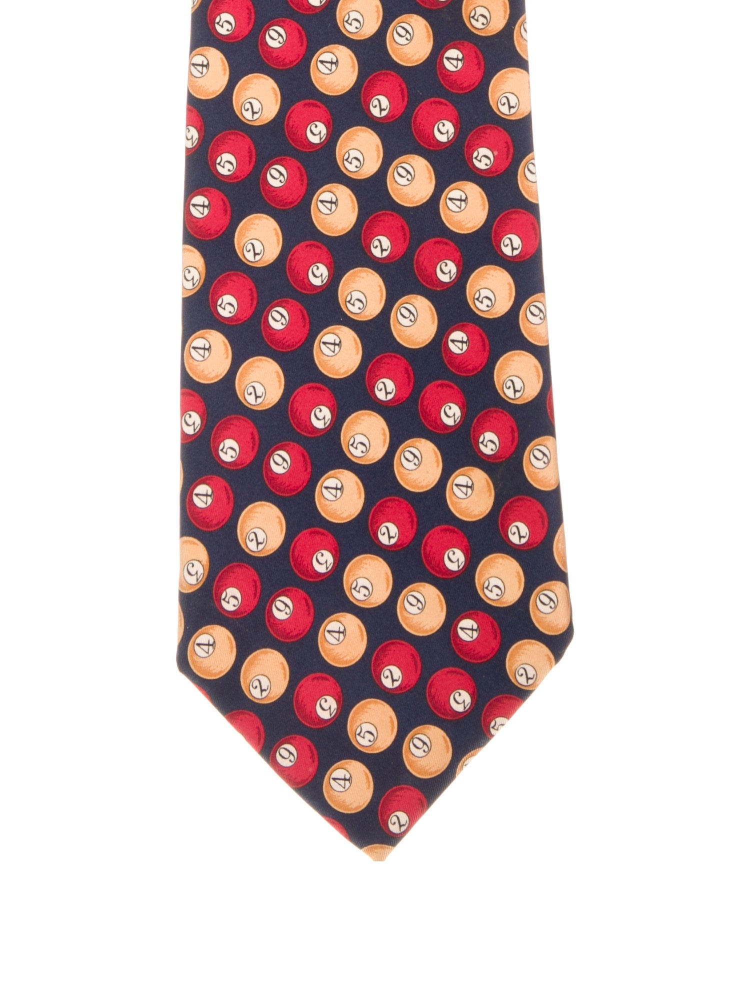 Gucci Pool Ball Print Tie