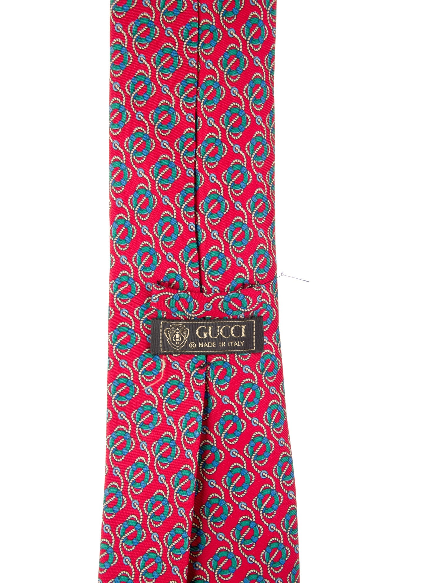 Gucci Pattern Print Tie