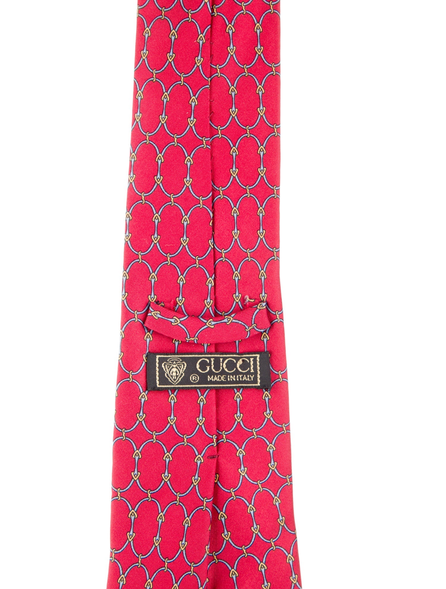 Gucci Patterned Silk Tie