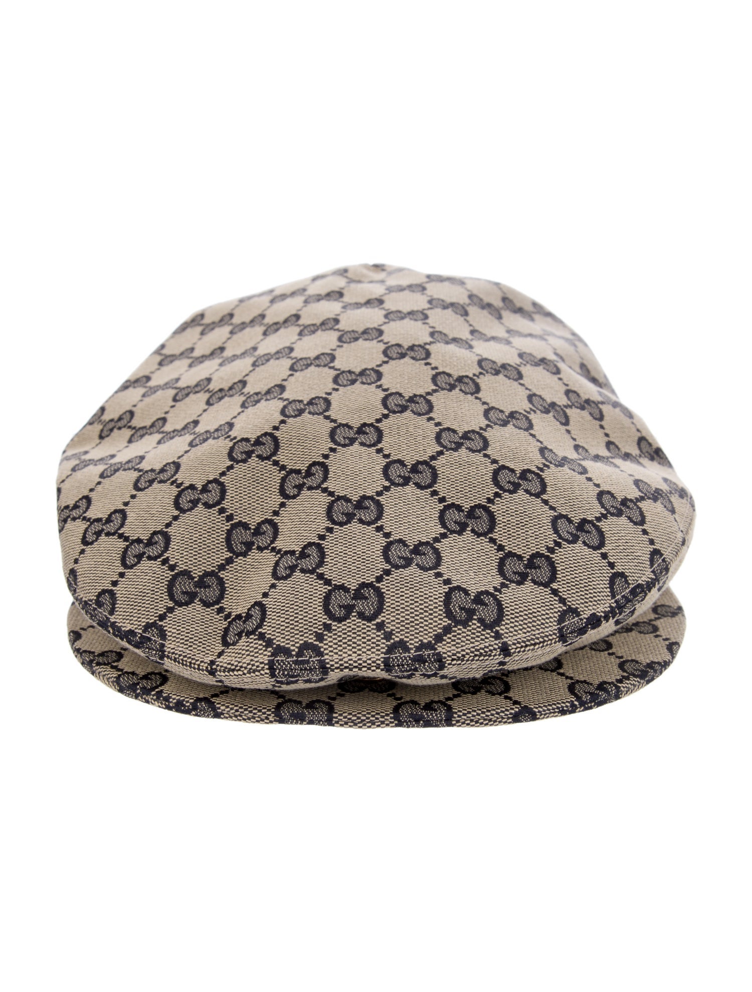 Gucci GG Canvas Newsboy Cap w/Tags