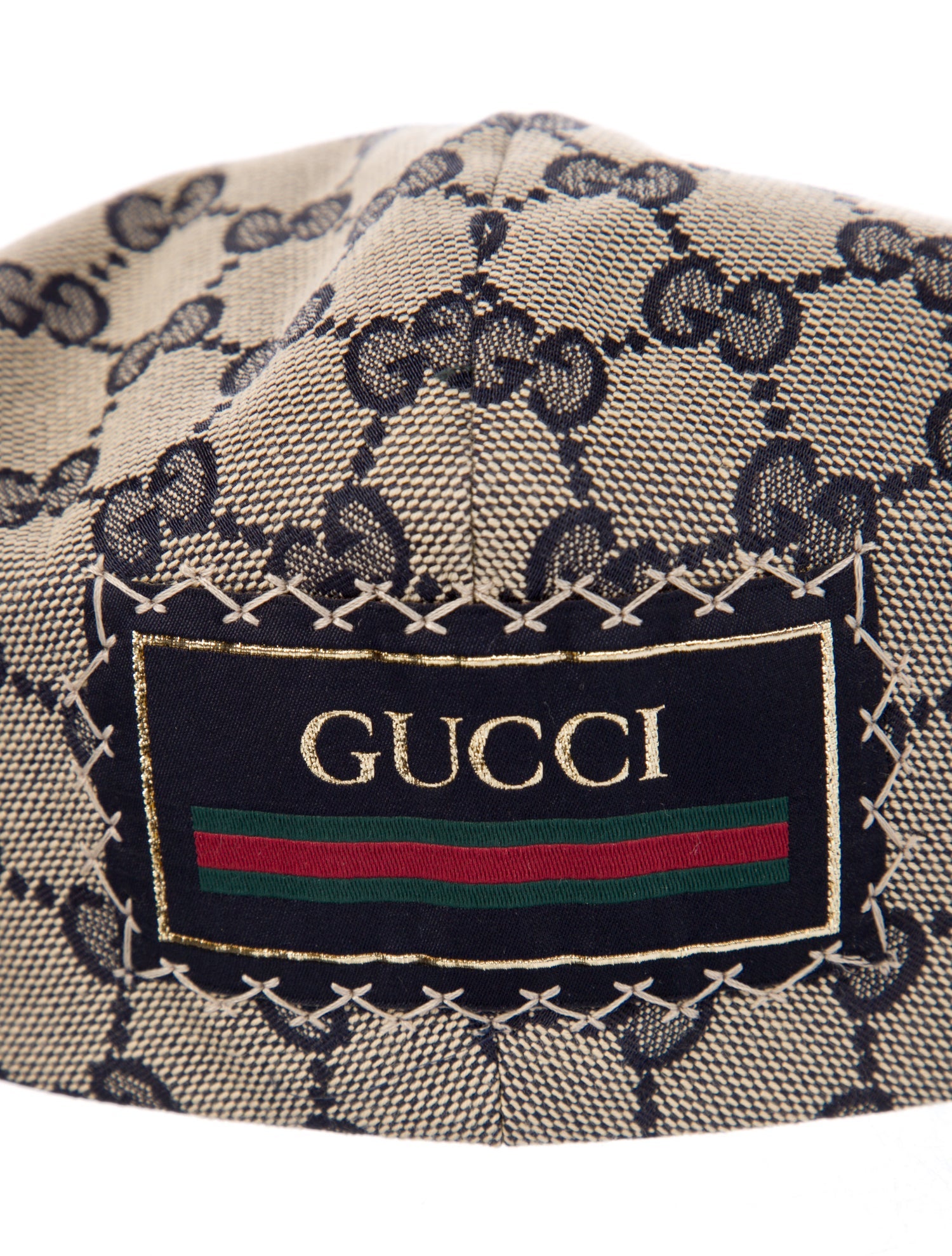Gucci GG Canvas Newsboy Cap w/Tags