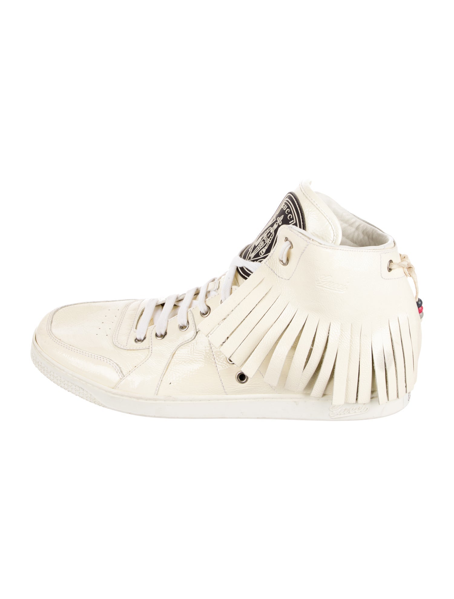 Gucci Patent Leather Sneakers