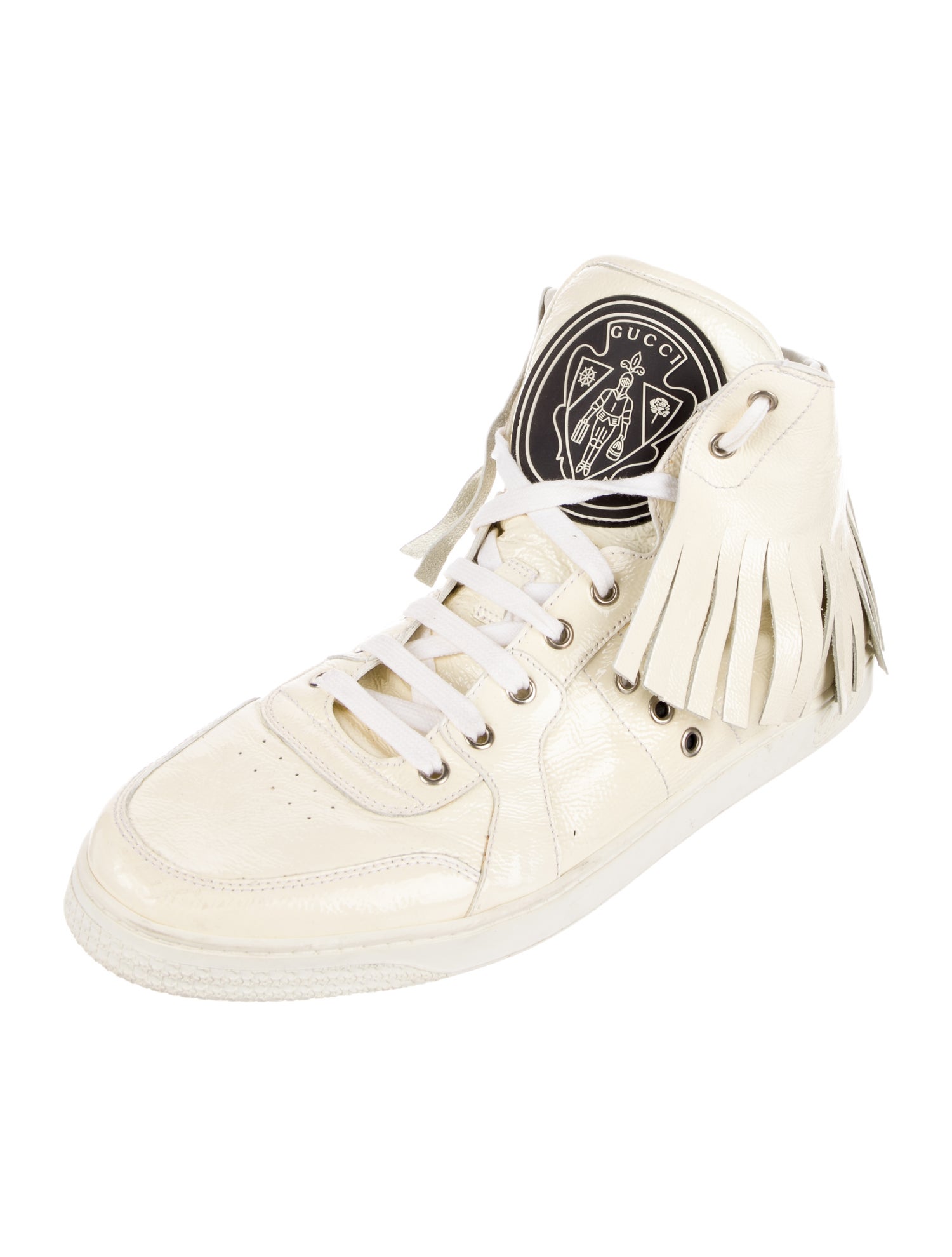 Gucci Patent Leather Sneakers