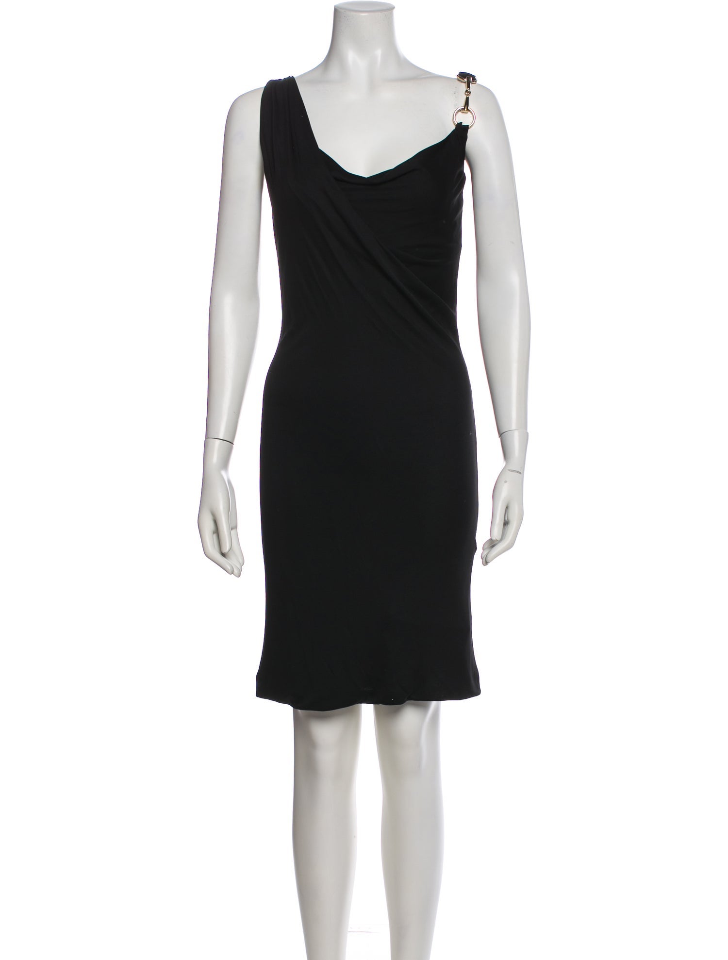 Gucci V-Neck Knee-Length Dress