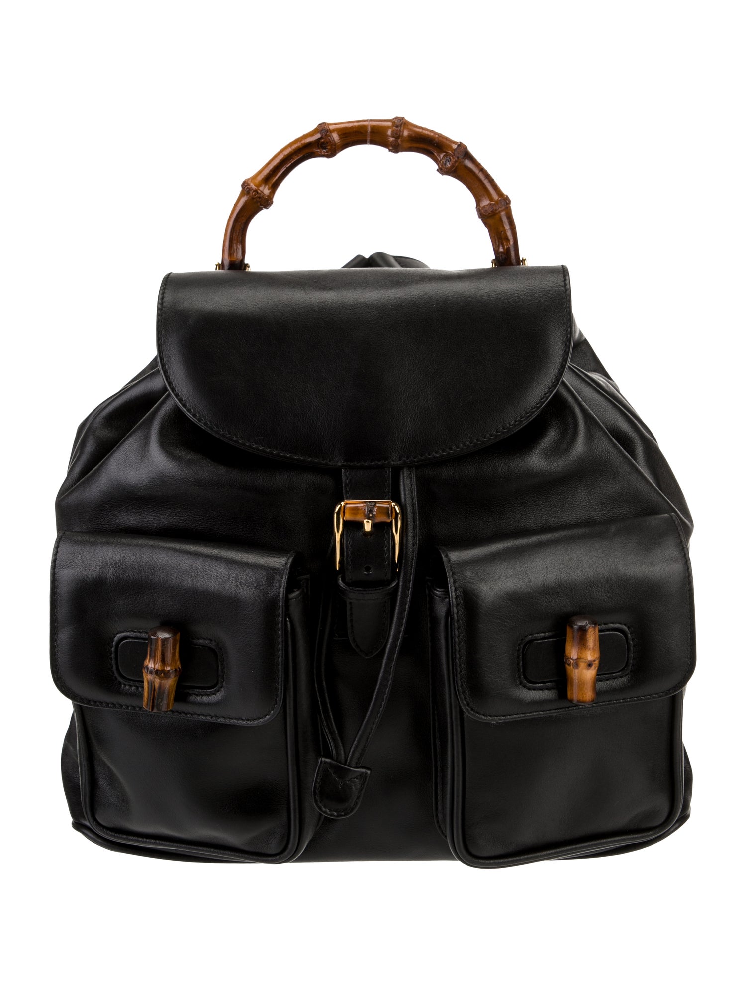 Gucci Bamboo Backpack Vintage