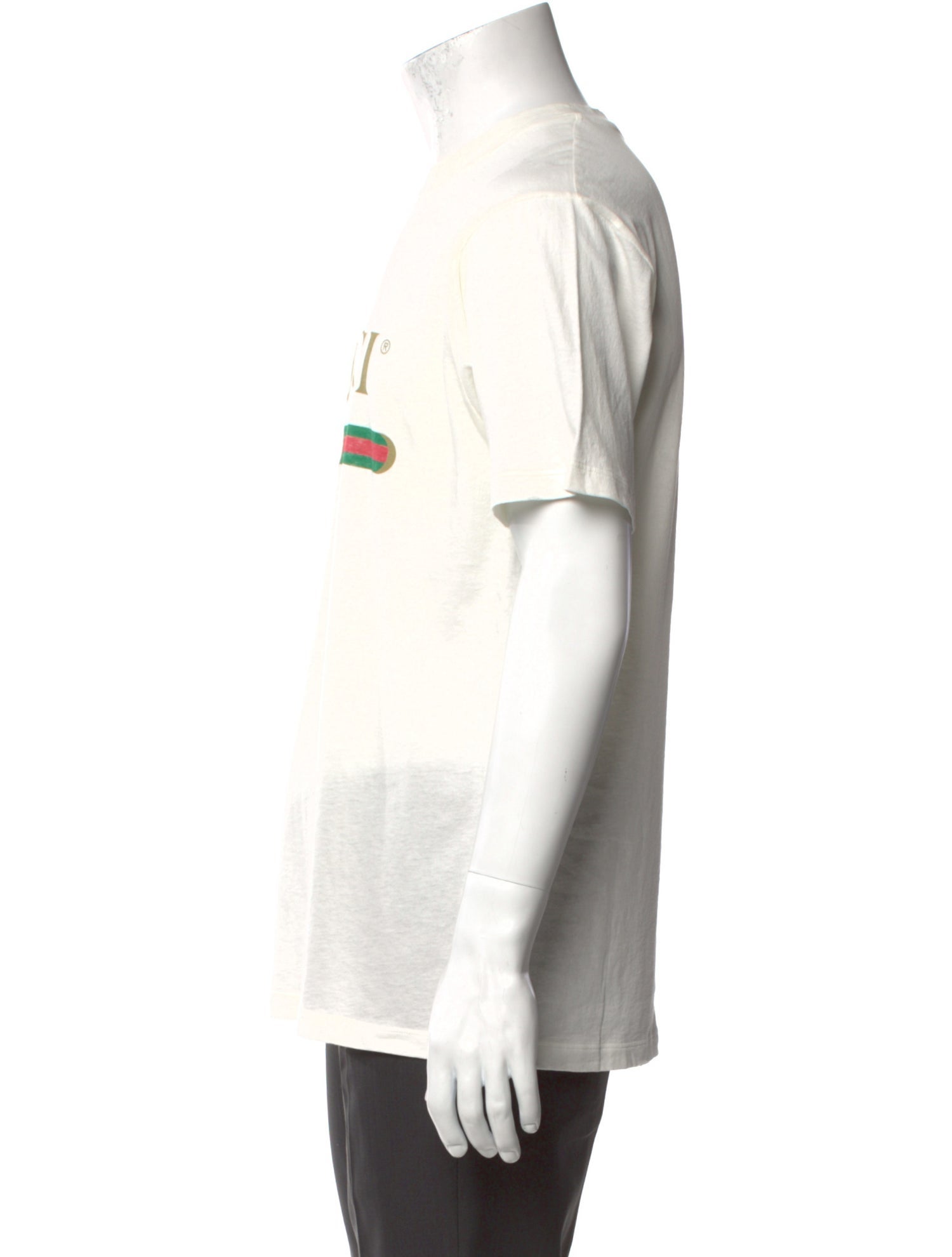 Gucci Web Accent Crew Neck T-Shirt