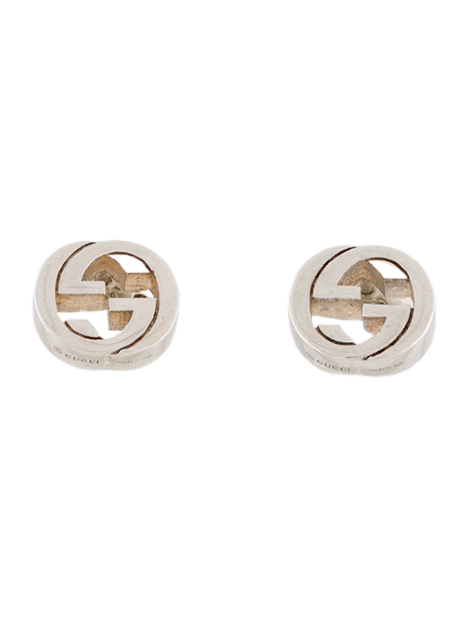 Gucci Interlocking G Stud Earrings