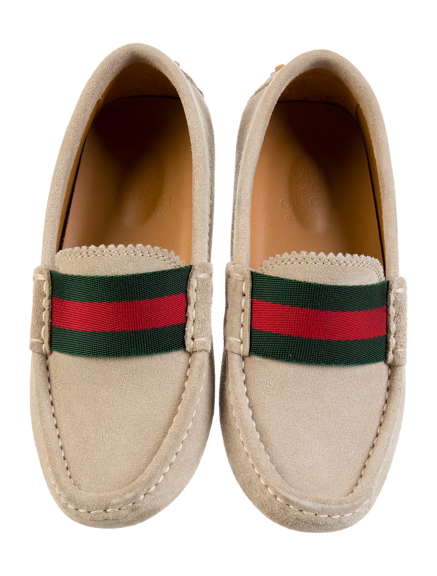 Gucci Gucci Kids Suede Loafer