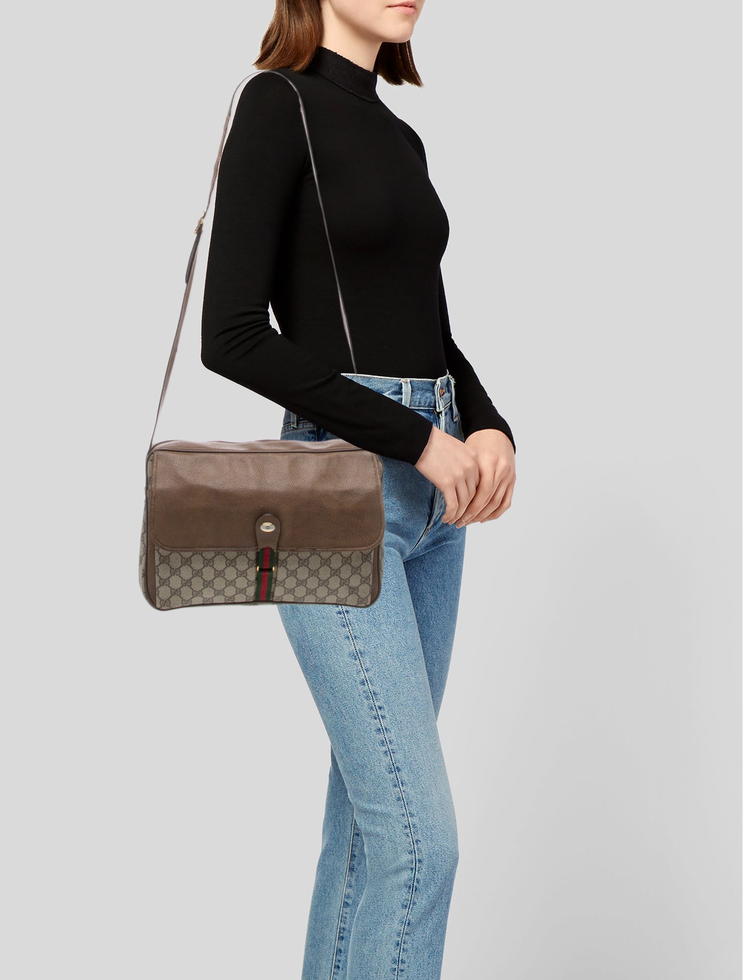 Gucci Interlocking CC Ophidia Medium Vintage