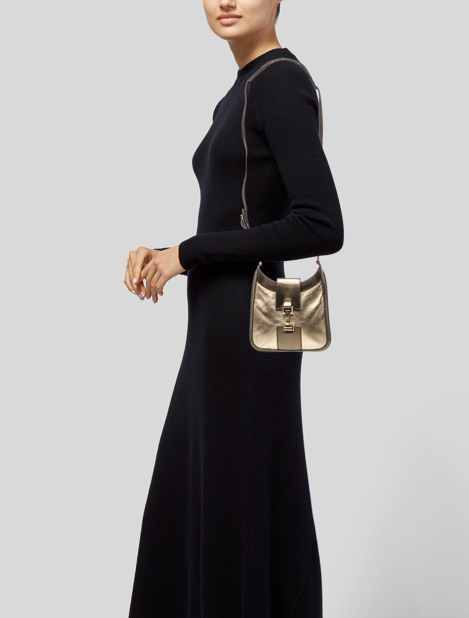 Gucci Leather Jackie Mini Vintage