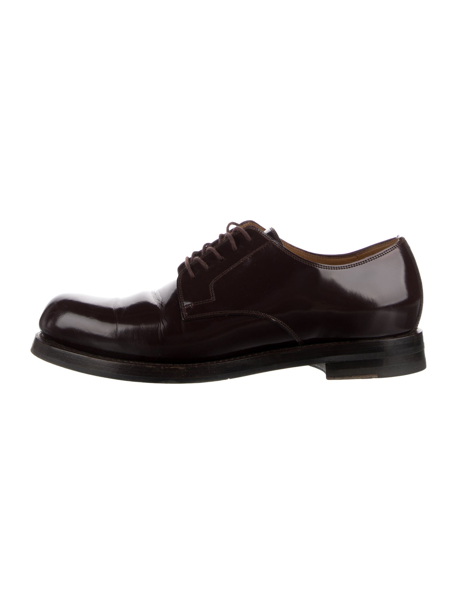 Gucci Leather Derby Shoes