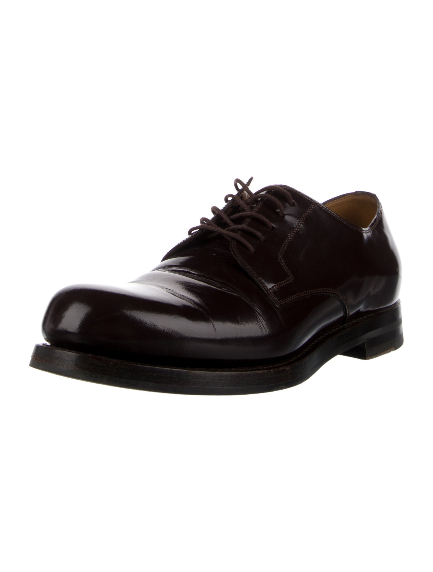 Gucci Leather Derby Shoes