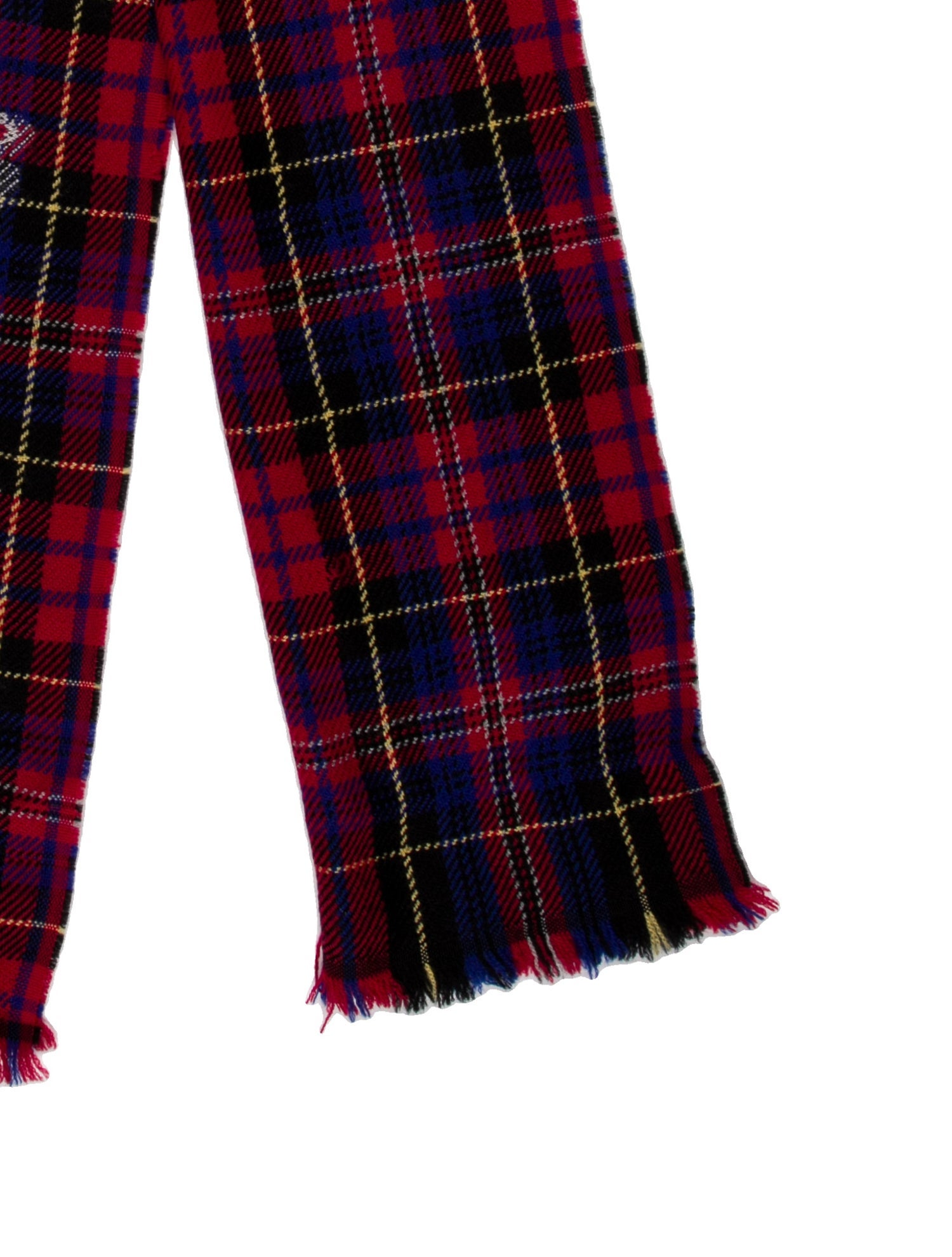 Gucci Wool Bee Accent Scarf