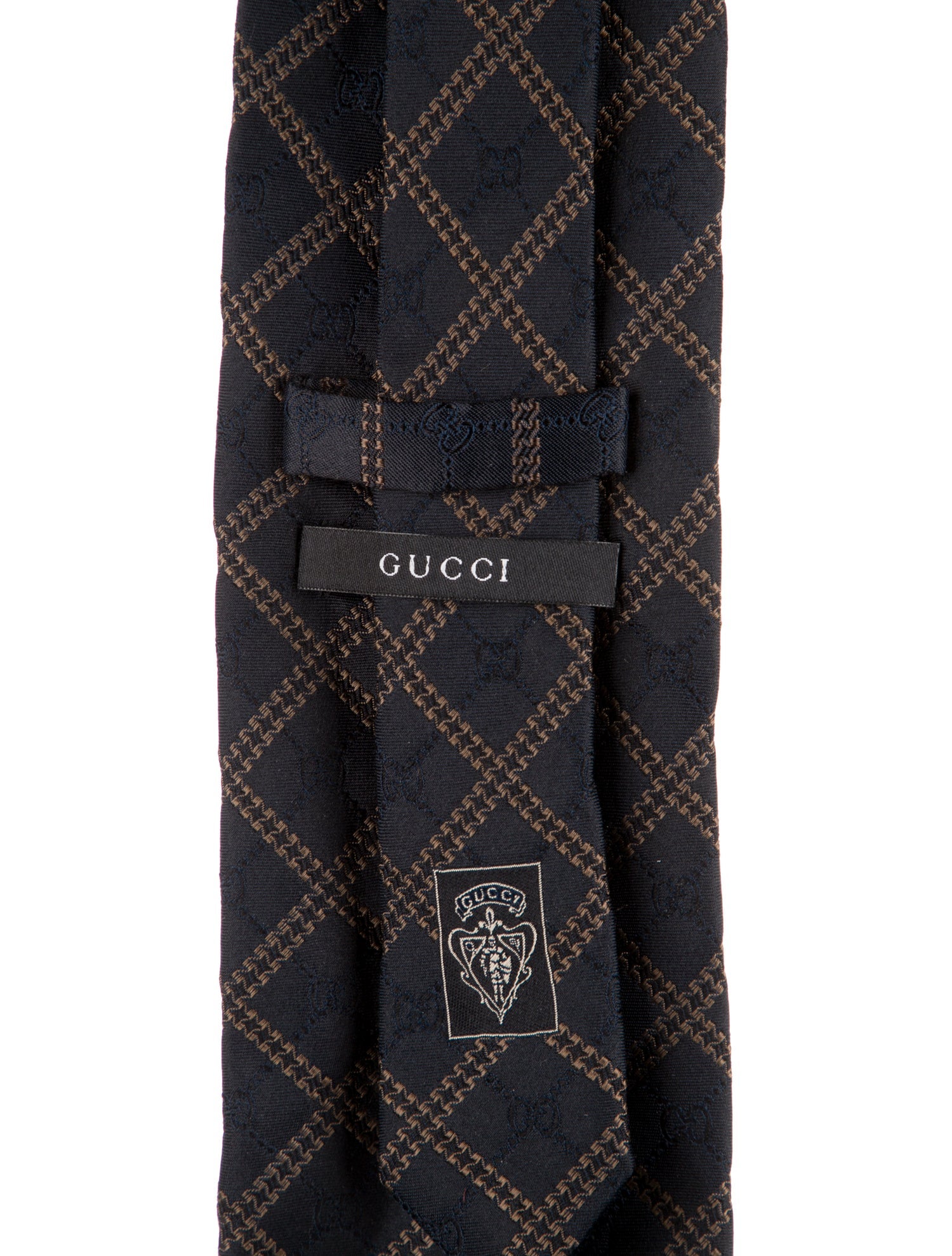 Gucci Patterned Silk Tie