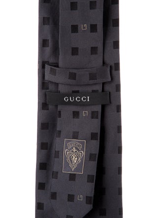 Gucci Patterned Silk Tie