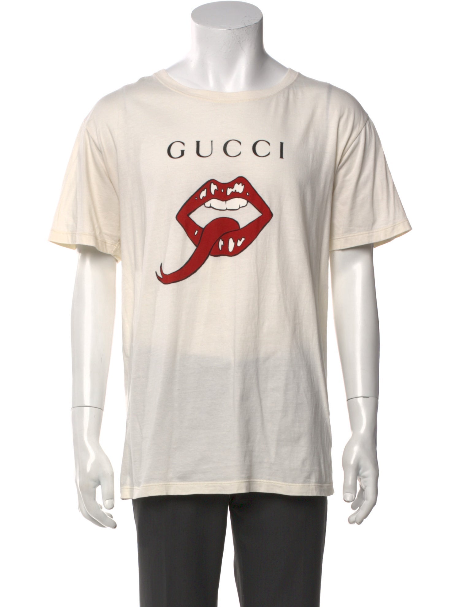 Gucci 2019 Mouth and Tongue T-Shirt