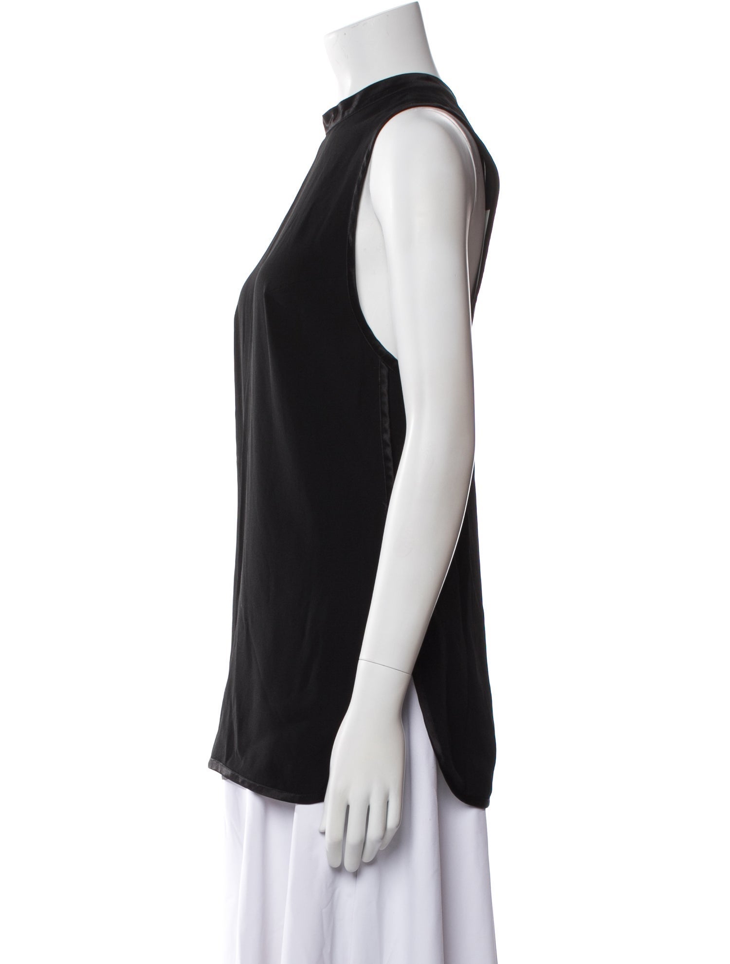 Gucci Mock Neck Sleeveless Top