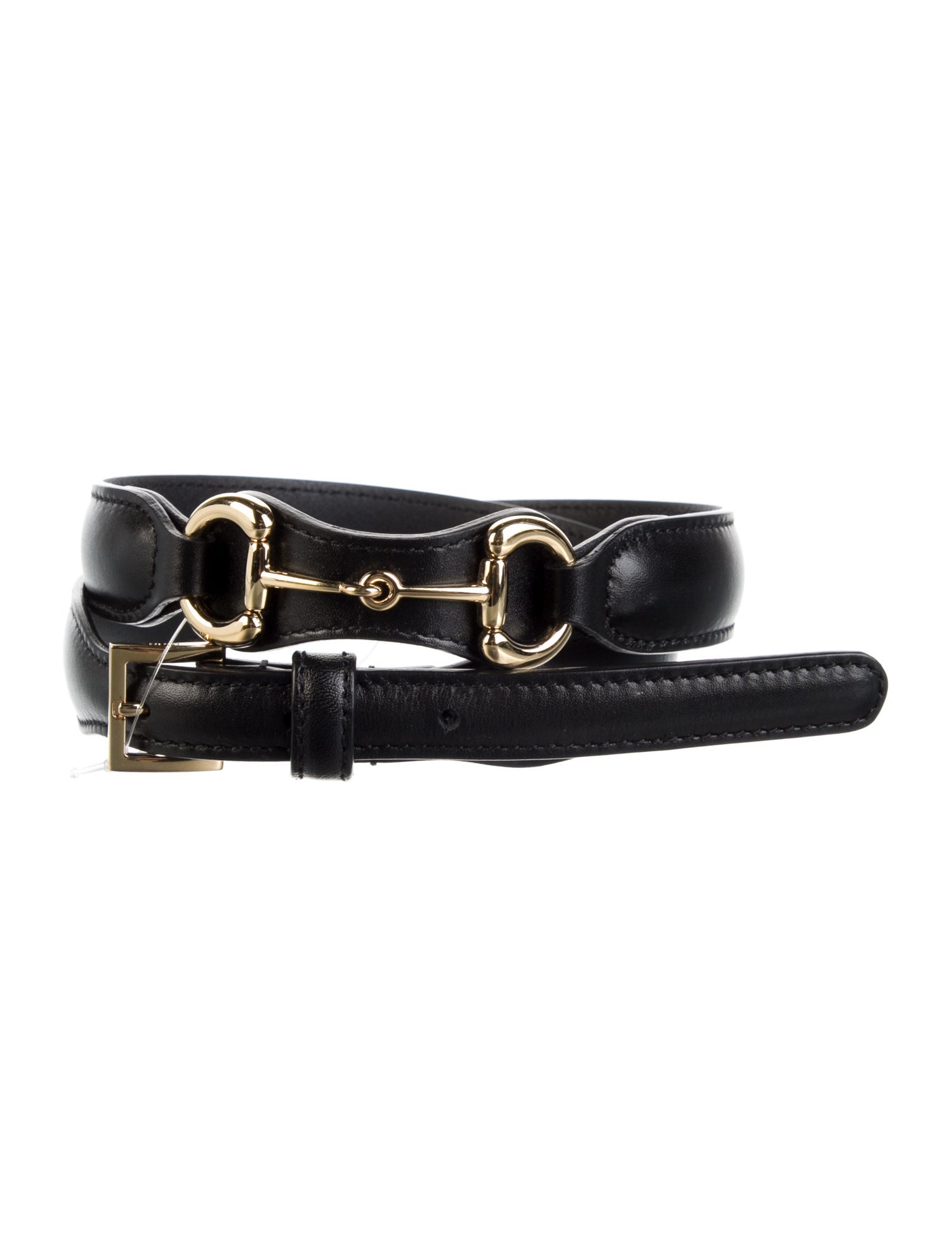 Gucci Skinny Leather Belt