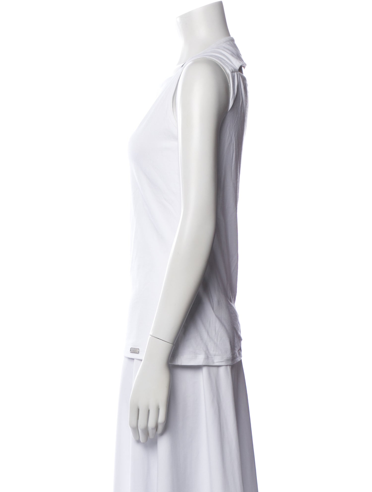 Gucci Square Neckline Sleeveless Top