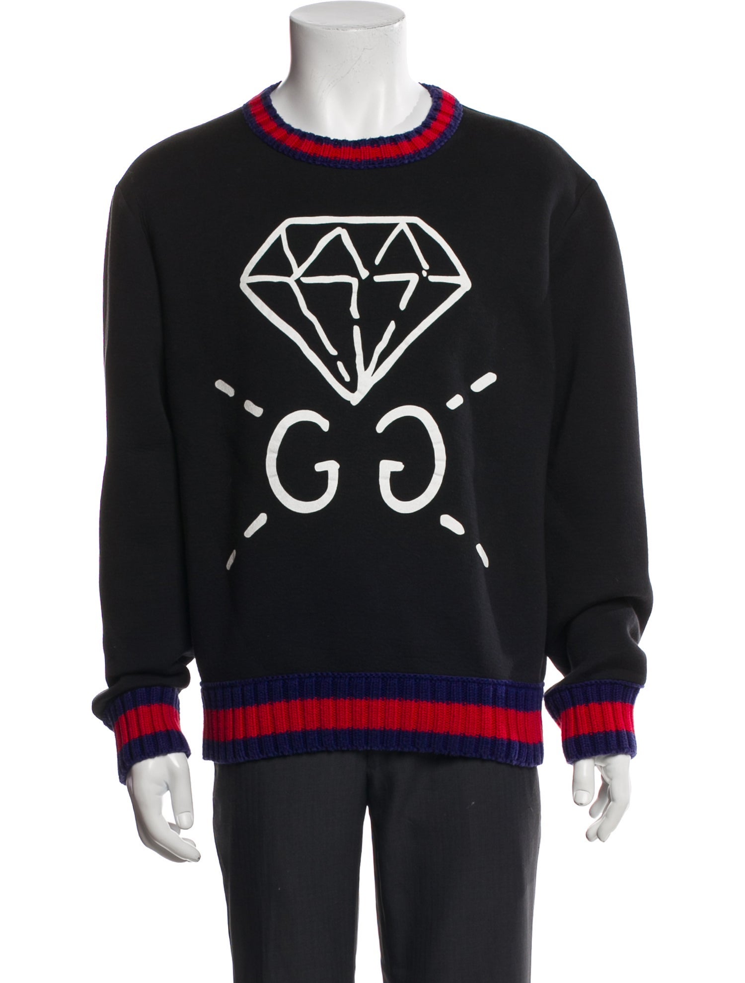 Gucci 2016 Sylvie Web Accent Sweatshirt