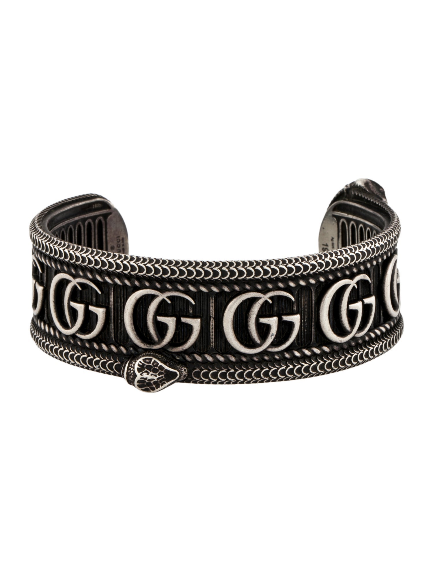 Gucci Garden GG Snake Cuff Bracelet