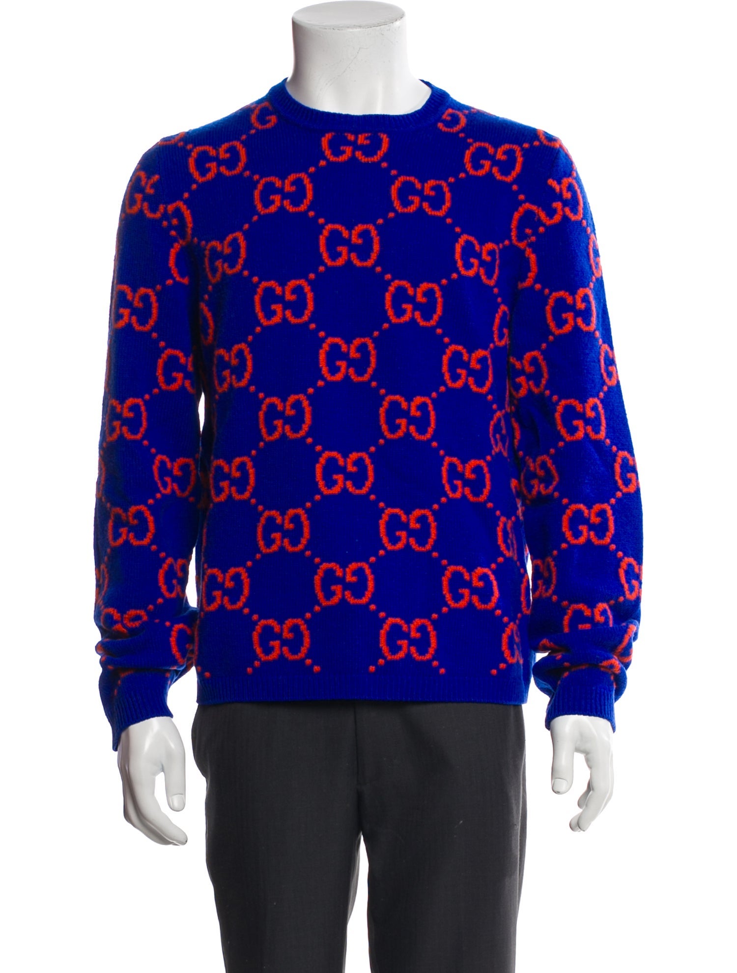 Gucci GG Logo Wool Pullover