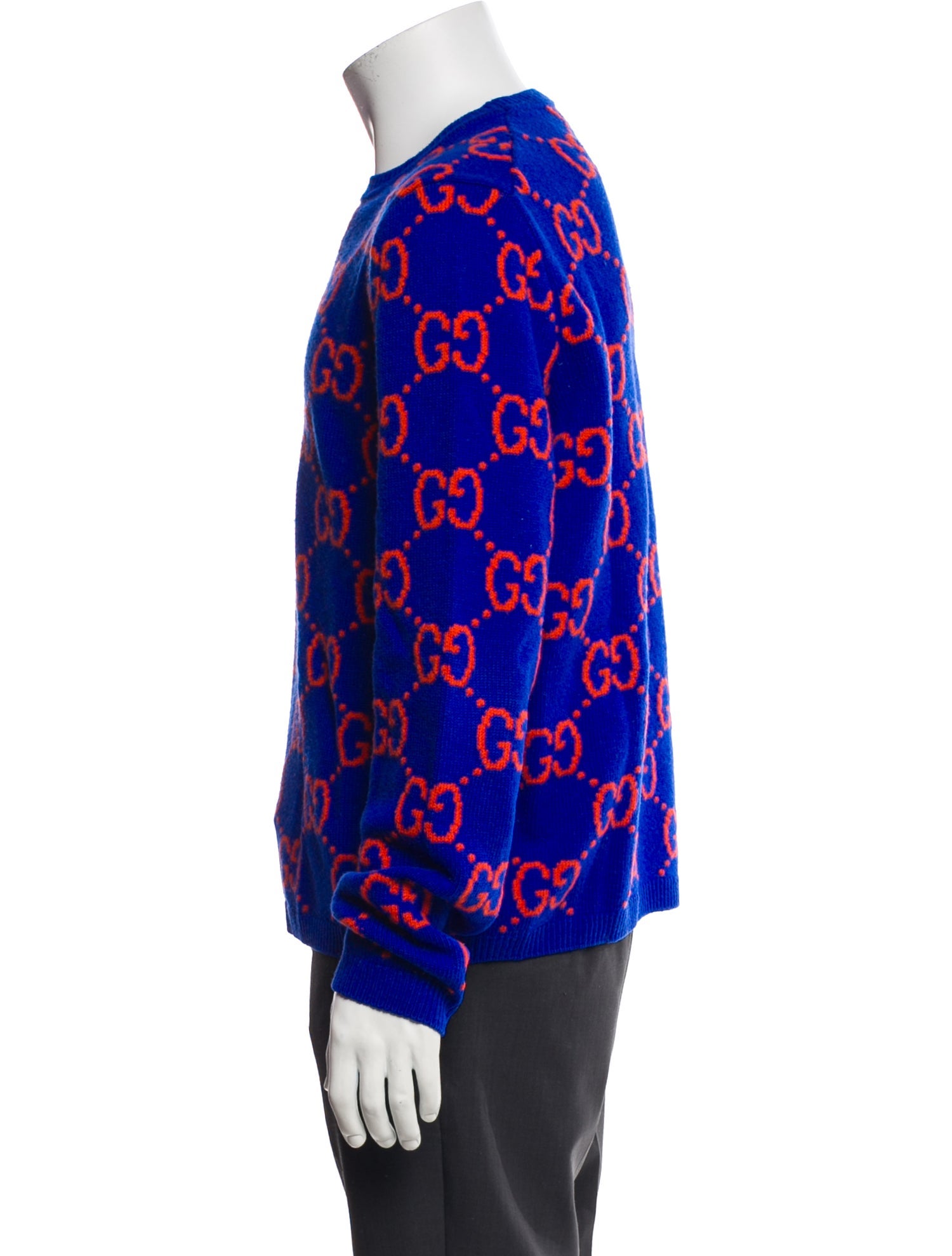 Gucci GG Logo Wool Pullover