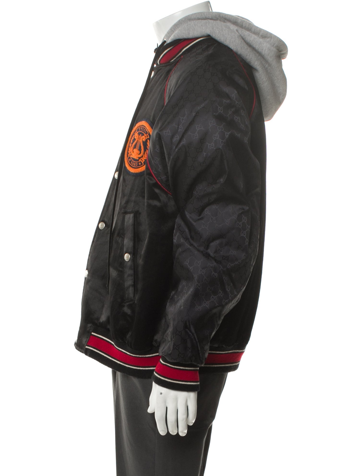 Gucci GG Nylon Bomber Jacket