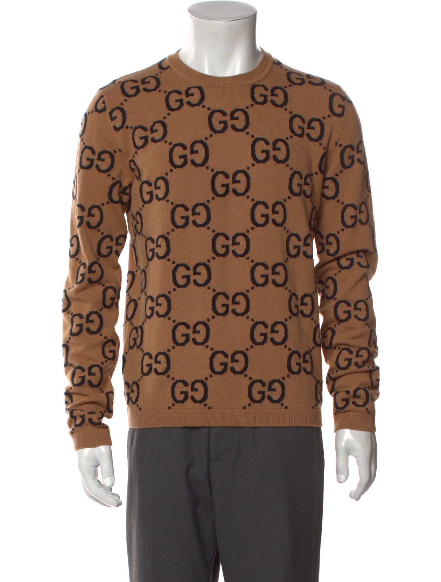 Gucci GG Logo Wool Pullover