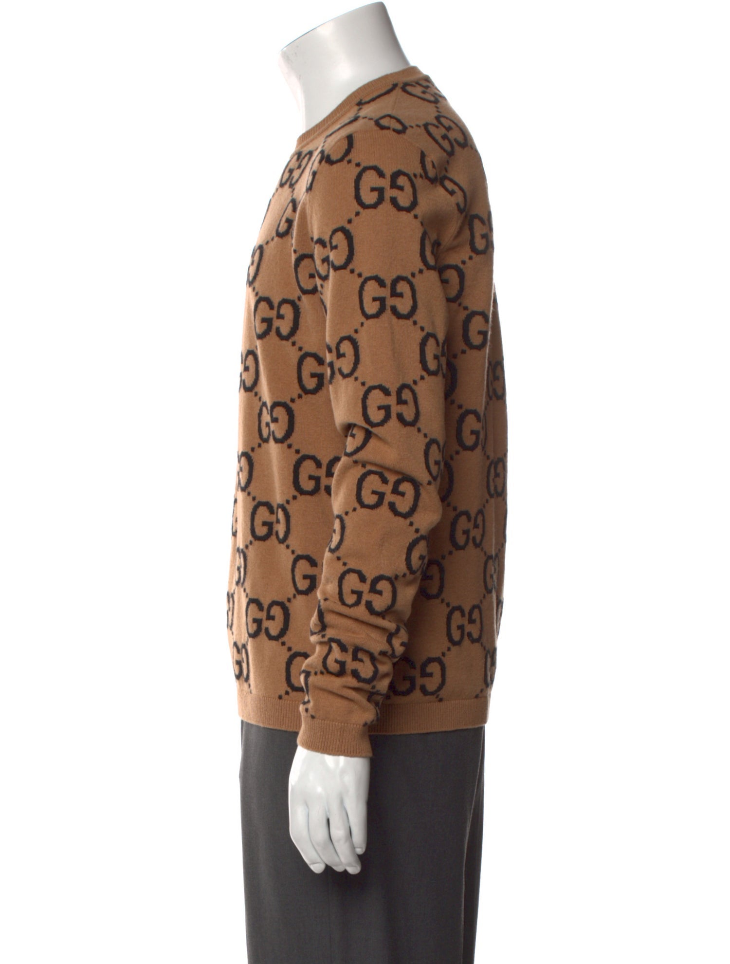 Gucci GG Logo Wool Pullover