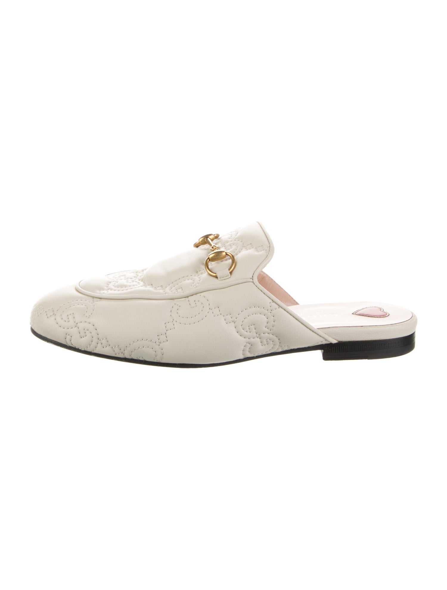 Gucci Princetown GG Logo Mules
