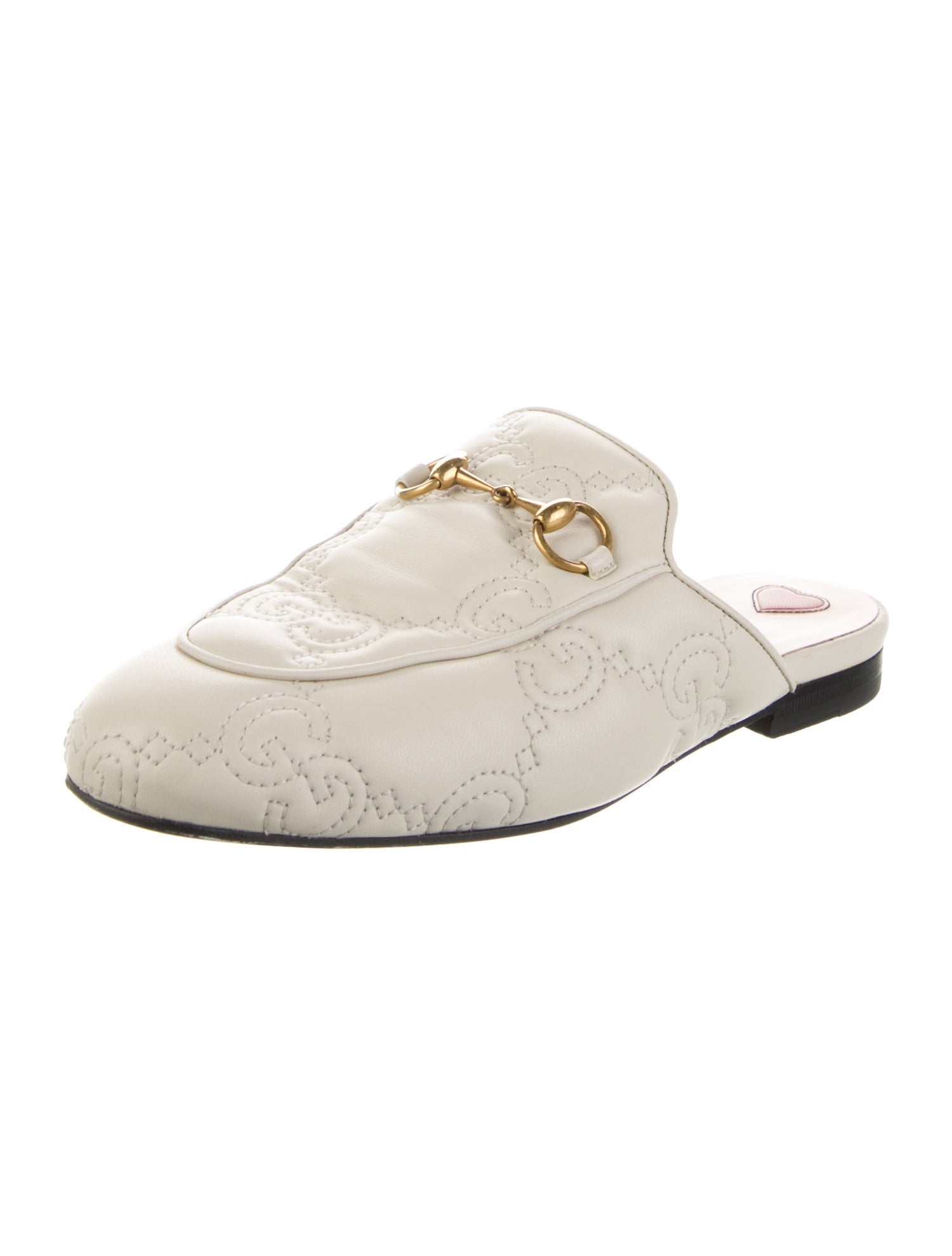 Gucci Princetown GG Logo Mules