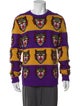 Gucci 'Angry Cat' Wool Pullover