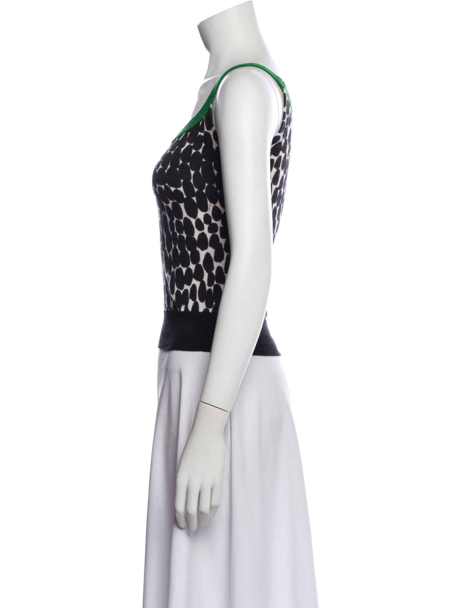 Gucci Cashmere Patterned Top