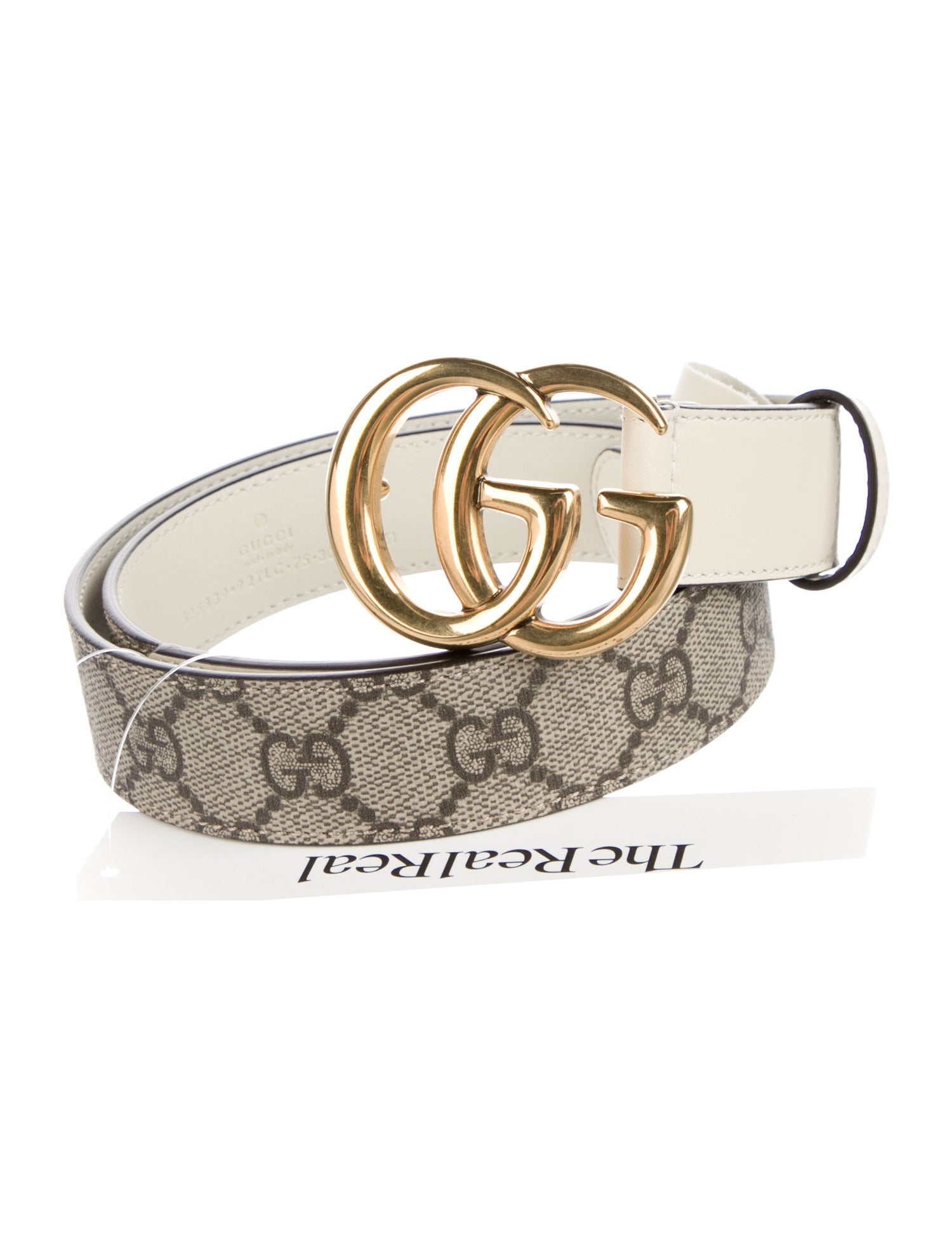 Gucci GG Canvas Belt w/ Tags