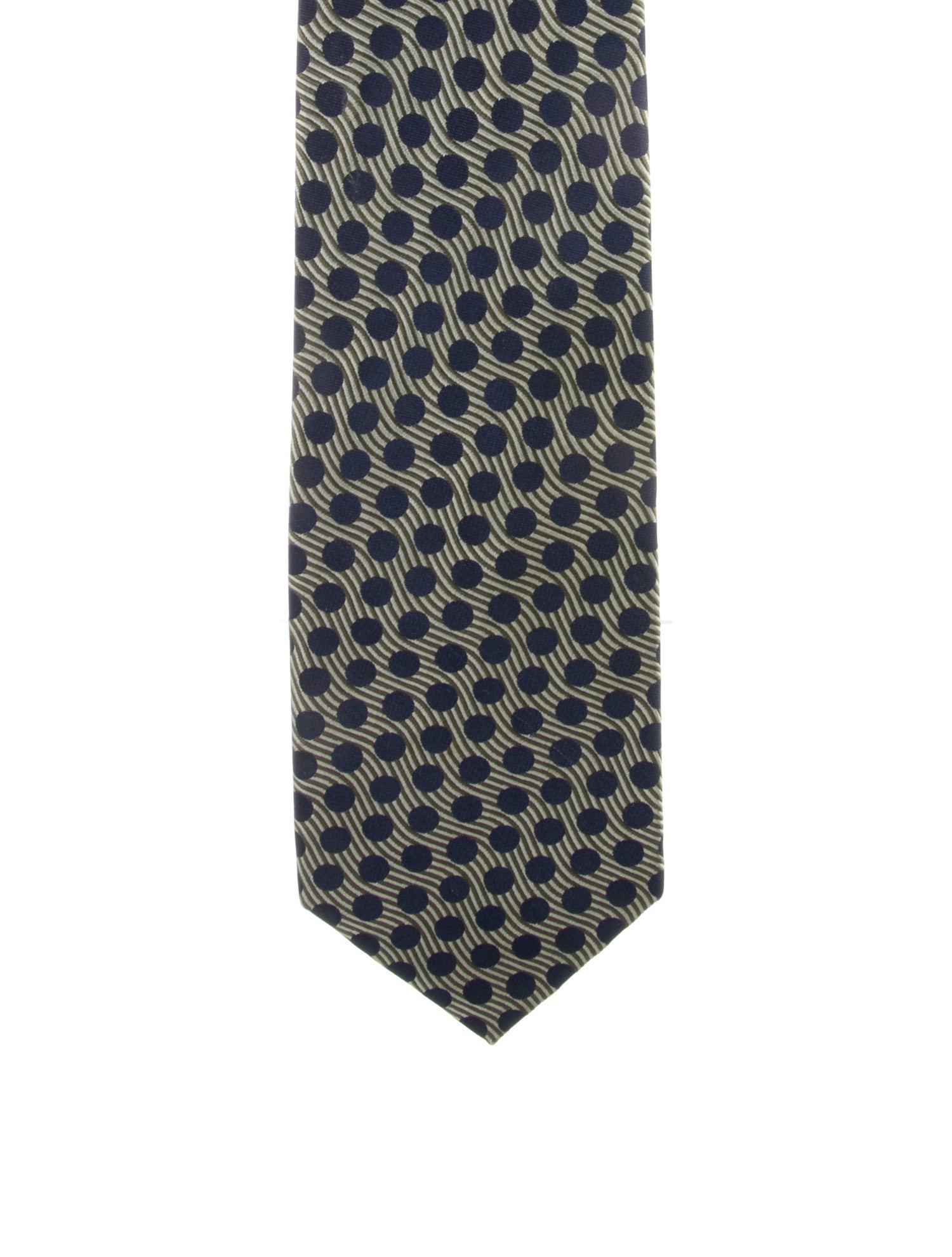 Gucci Pattern Print Silk Tie
