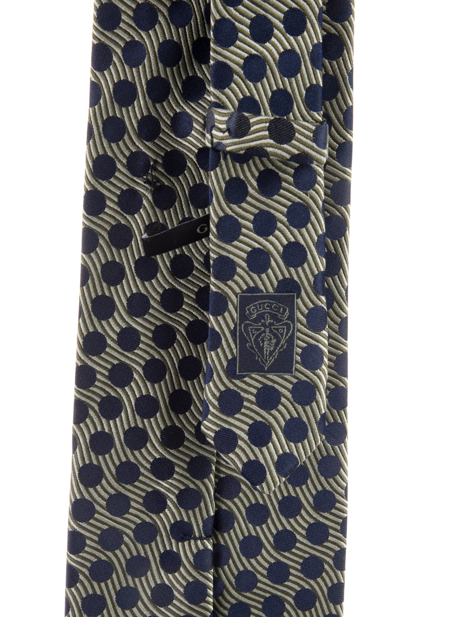 Gucci Pattern Print Silk Tie